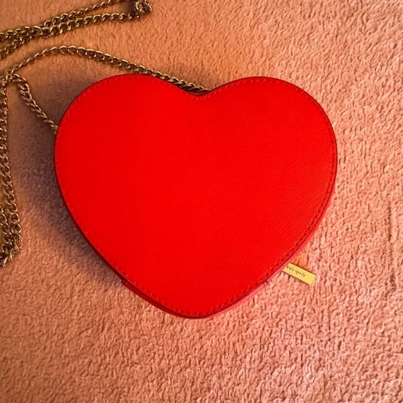 kate spade red heart mini crossbody bag - Picture 6 of 17